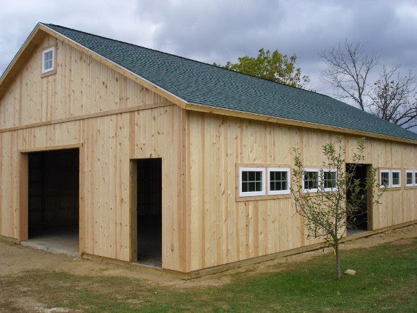 Wood Pole Barn